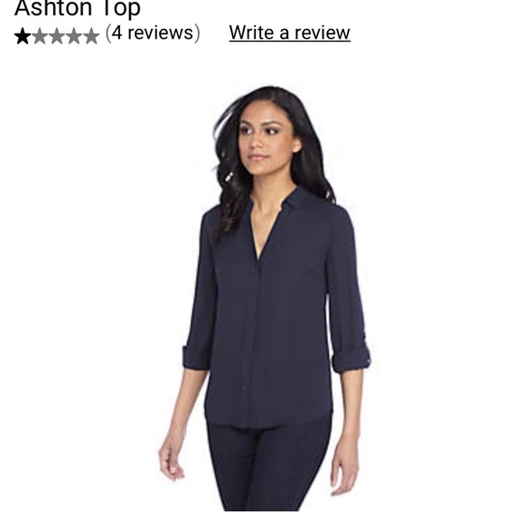 The Limited Ashton button down shirt in purple - Picture 3 of 5